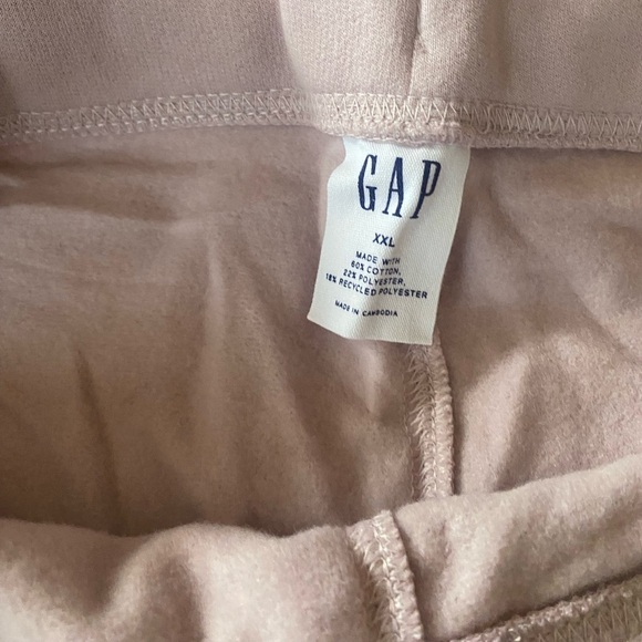 Gap Factory Fleece Logo Shorts Pale Purple Plum Women’s Plus Size XXL NEW - Picture 5 of 5